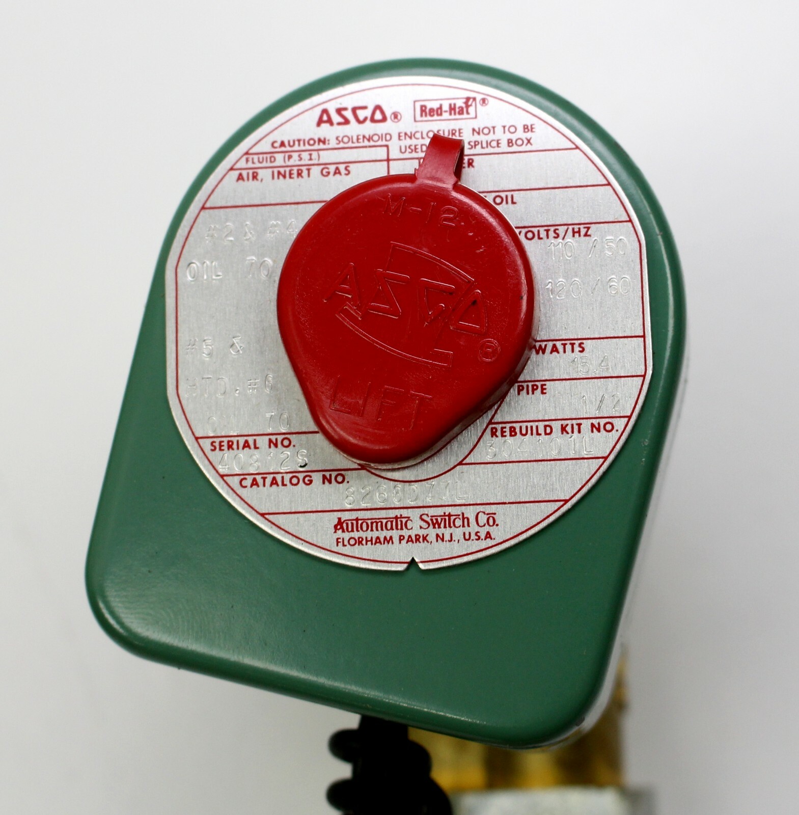 ASCO Power Technologies 8266D77L 1/2