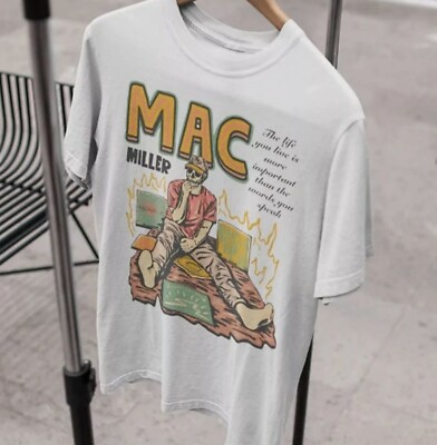 New Rare Mac Miller Tour Shirt Hot Black All Size T-Shirt