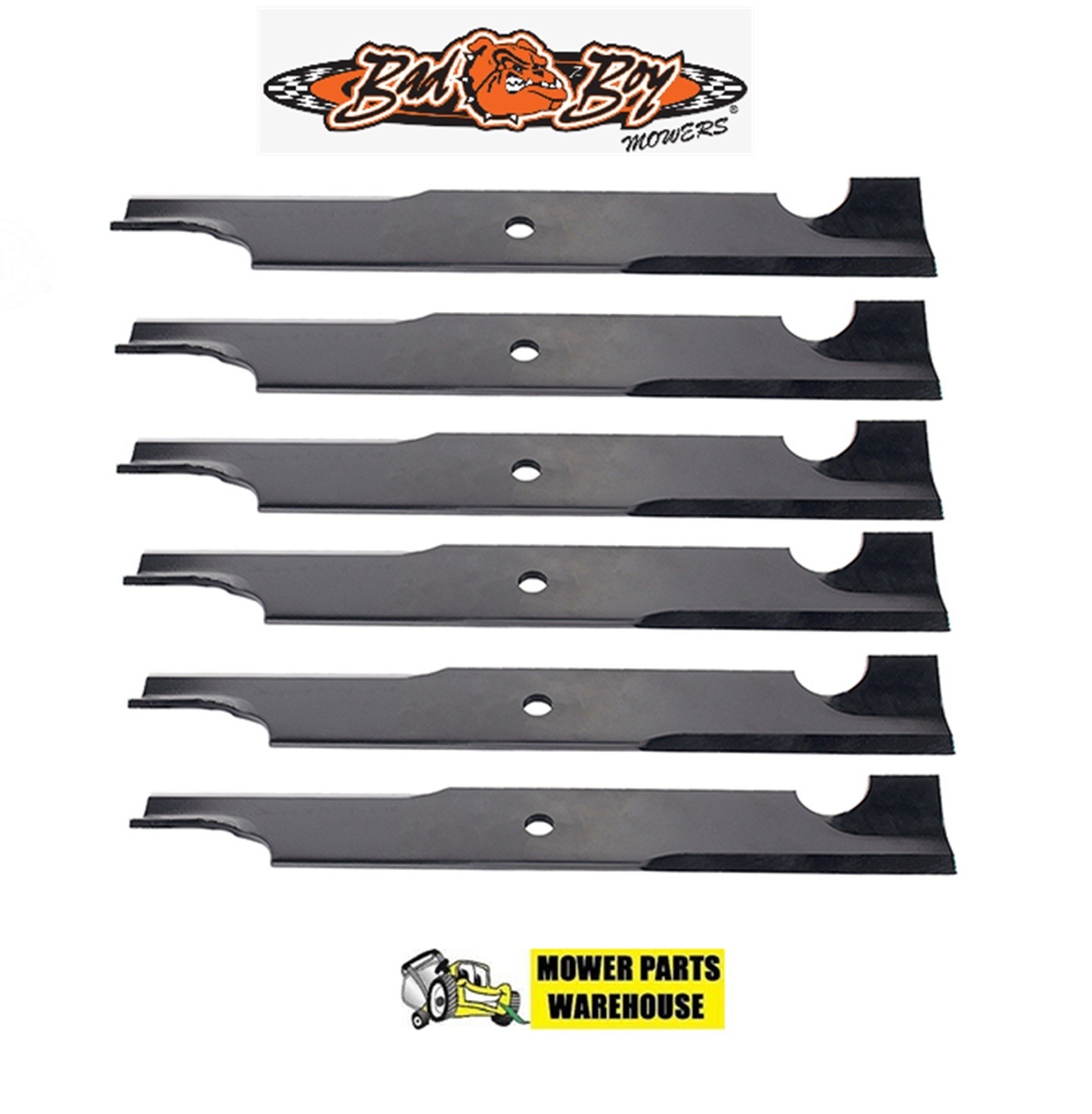 1005 6 LAWN MOWER BLADES FOR BAD BOY 54