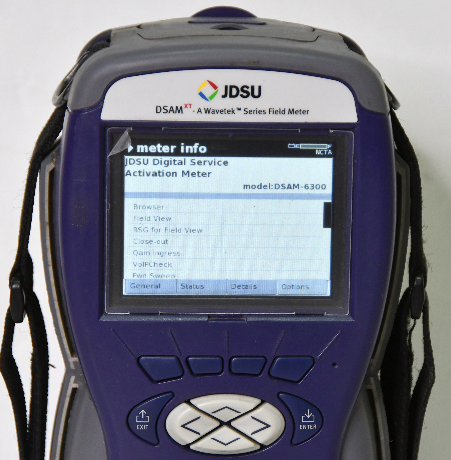 JDSU DSAM6300 XT Field Meter W/Options Docsis 3.0 Stratasync/Home Cert
