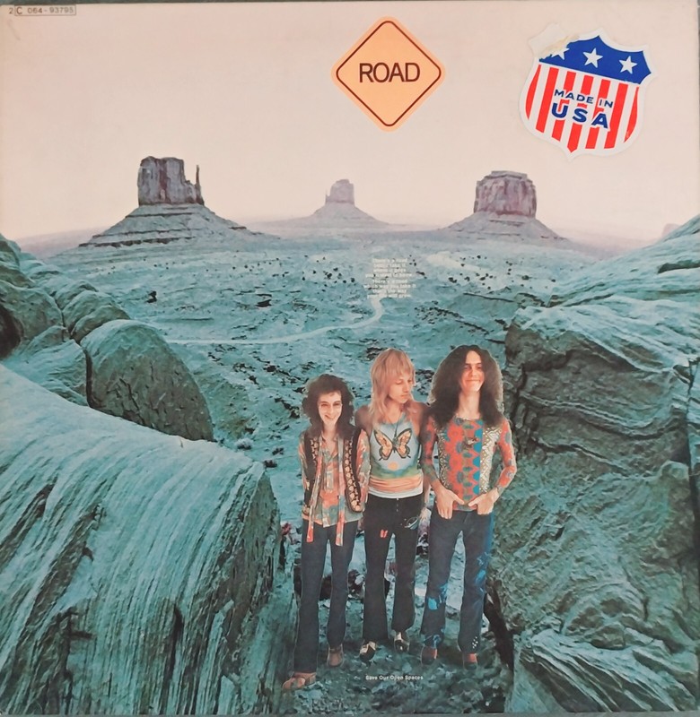 Lp Road Eponyme Hard Rock Psyche France 1972 Very Rare Ex+/Vg+