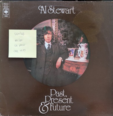 Al Stewart Past, Present & Future Vinyl Record LP VG+/VG CBS32026 1973