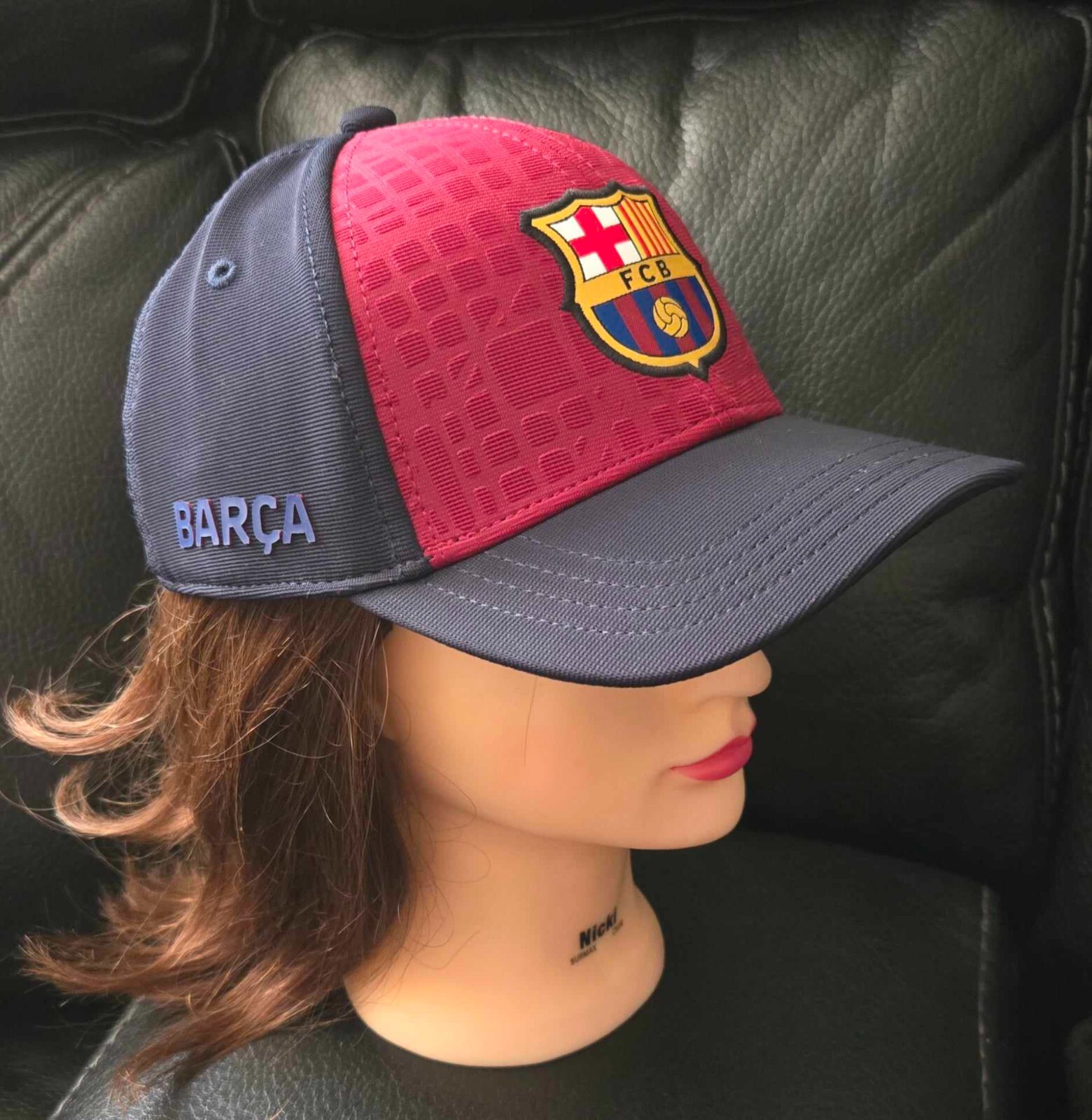 メンズウェア CJ X FCB 1899 DISTRESSED HAT always FCB FC Barcelona 1899 Embroidered Adjustable Cap Hat | eBay