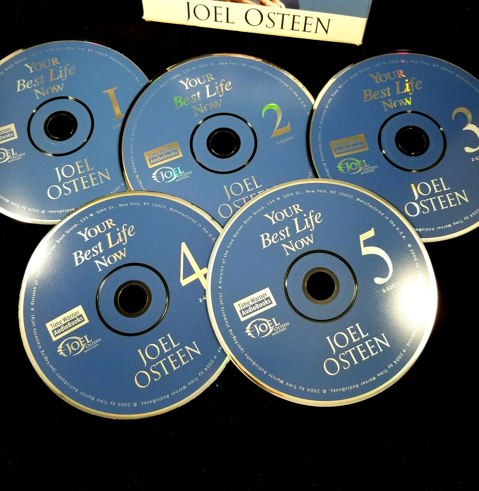 Your Best Life Now Audio Book on 5 CD Set Read By Pastor Joel Osteen