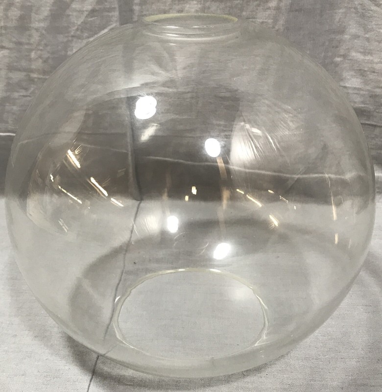 Pottery Barn Pb Classic Glass Globe Shade Bronze Articulating