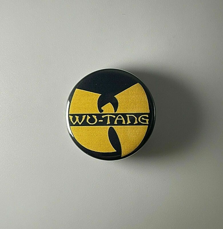 Wu-Tang Clan 1.25" Button W002B125 Badge Pin