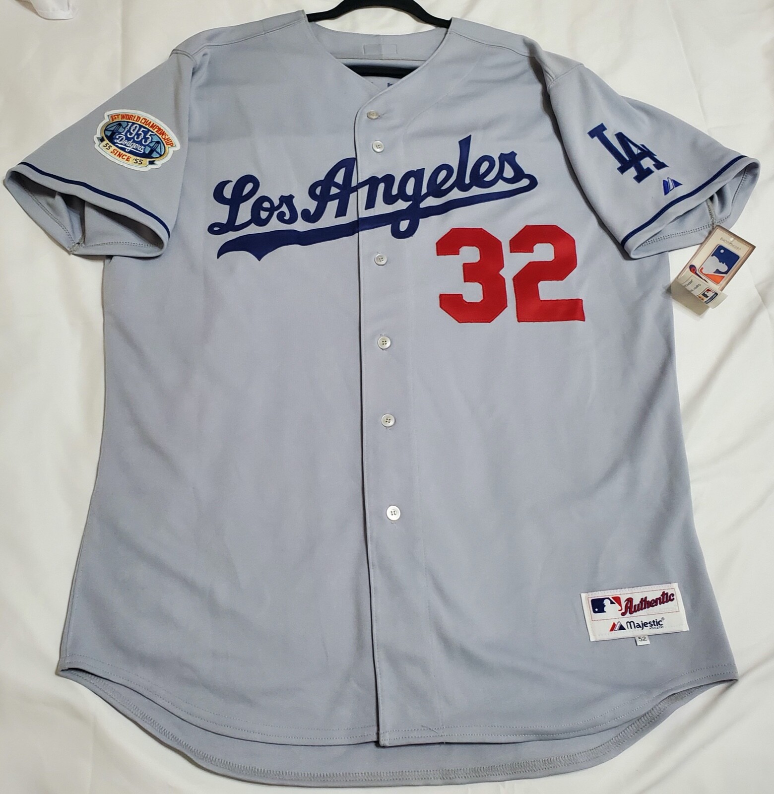 AUTHENTIC MAJESTIC 54 2XL SANDY KOUFAX LOS ANGELES DODGERS