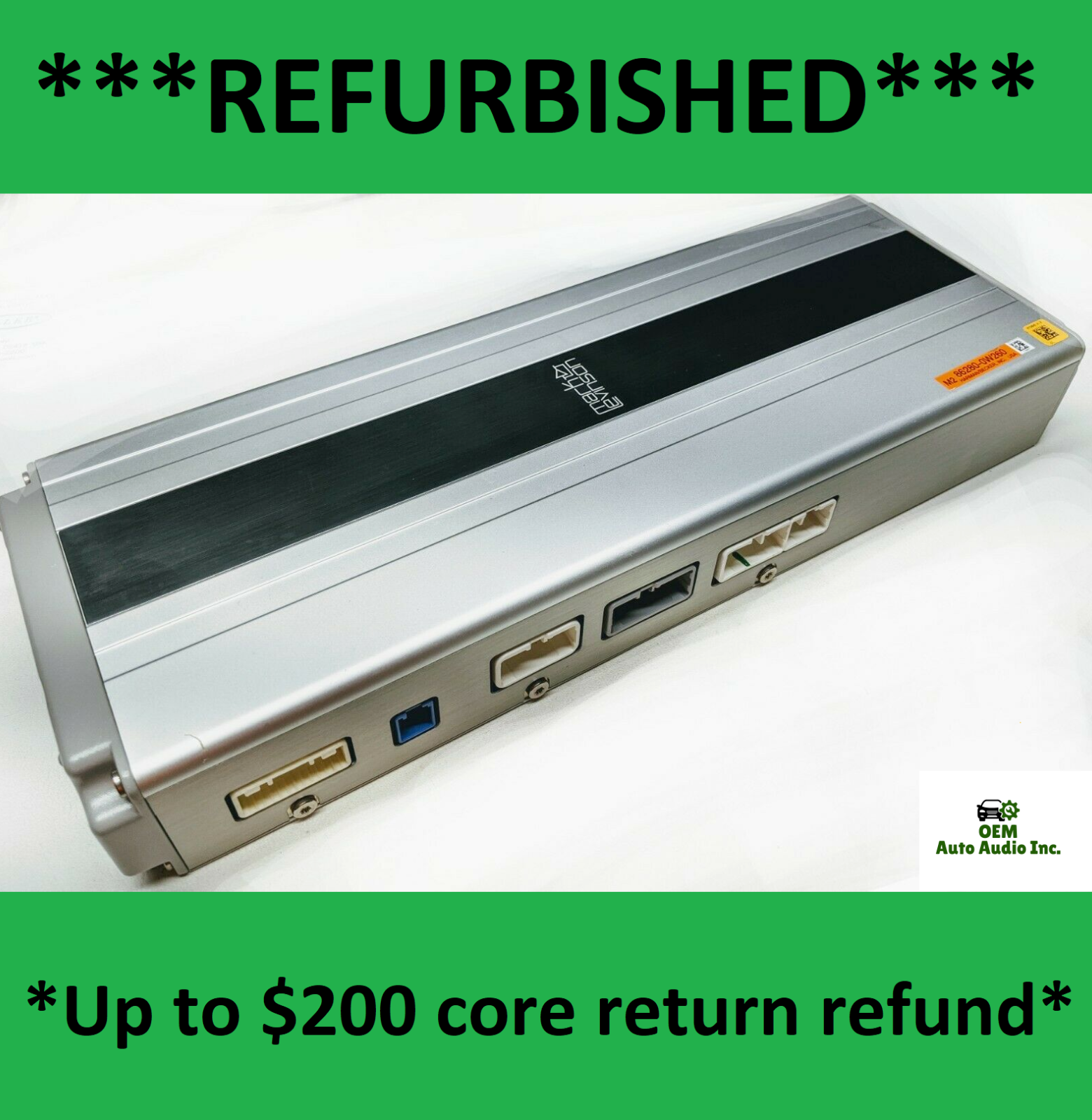 86280-0W260 Lexus Mark Levinson amplifier 2007 2008 2009 LS460 *REFURBISHED*