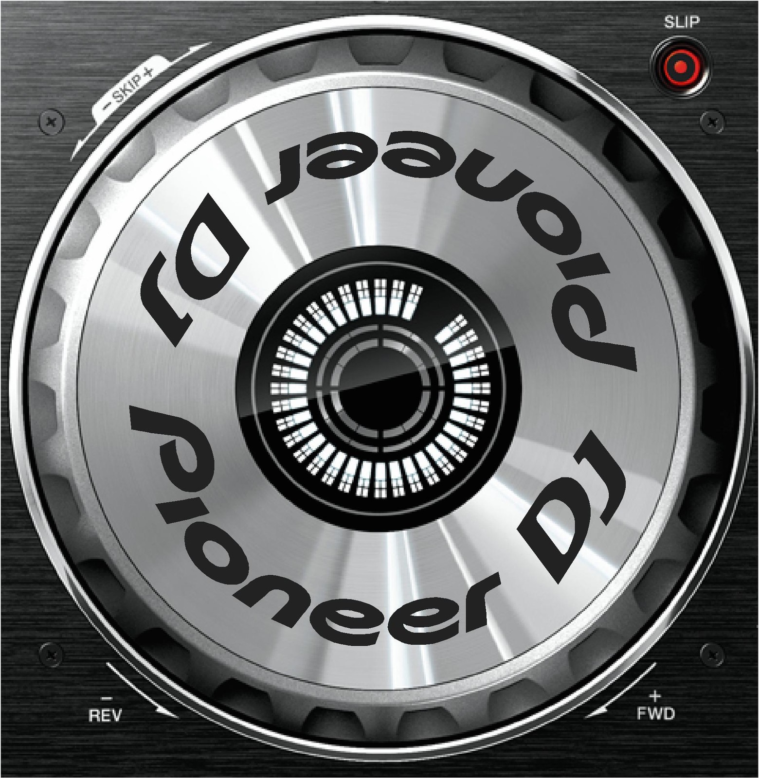 PIONEER DDJ SX / SX2 JOG DIAL SLIPMAT GRAPHICS / SERATO DJ SCRATCH LIVE