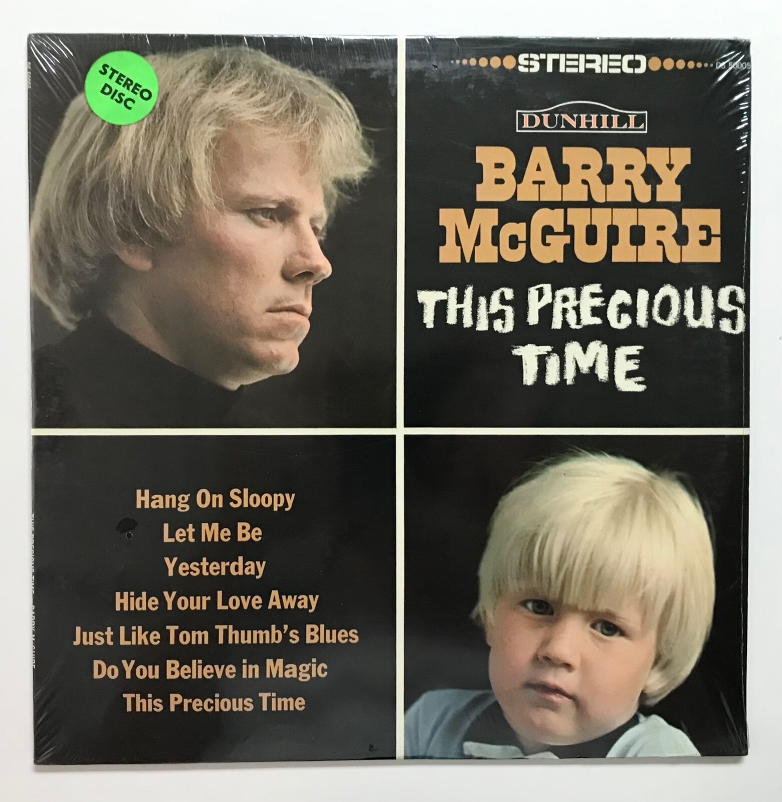 BARRY McGUIRE: This Precious Time (Vinyl LP Record Sealed