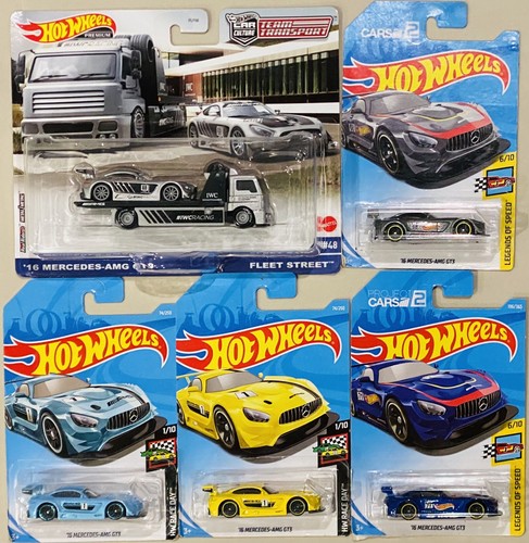 Amazon.com: Hot Wheels id 16 Mercedes AMG GT3 : Toys & Games