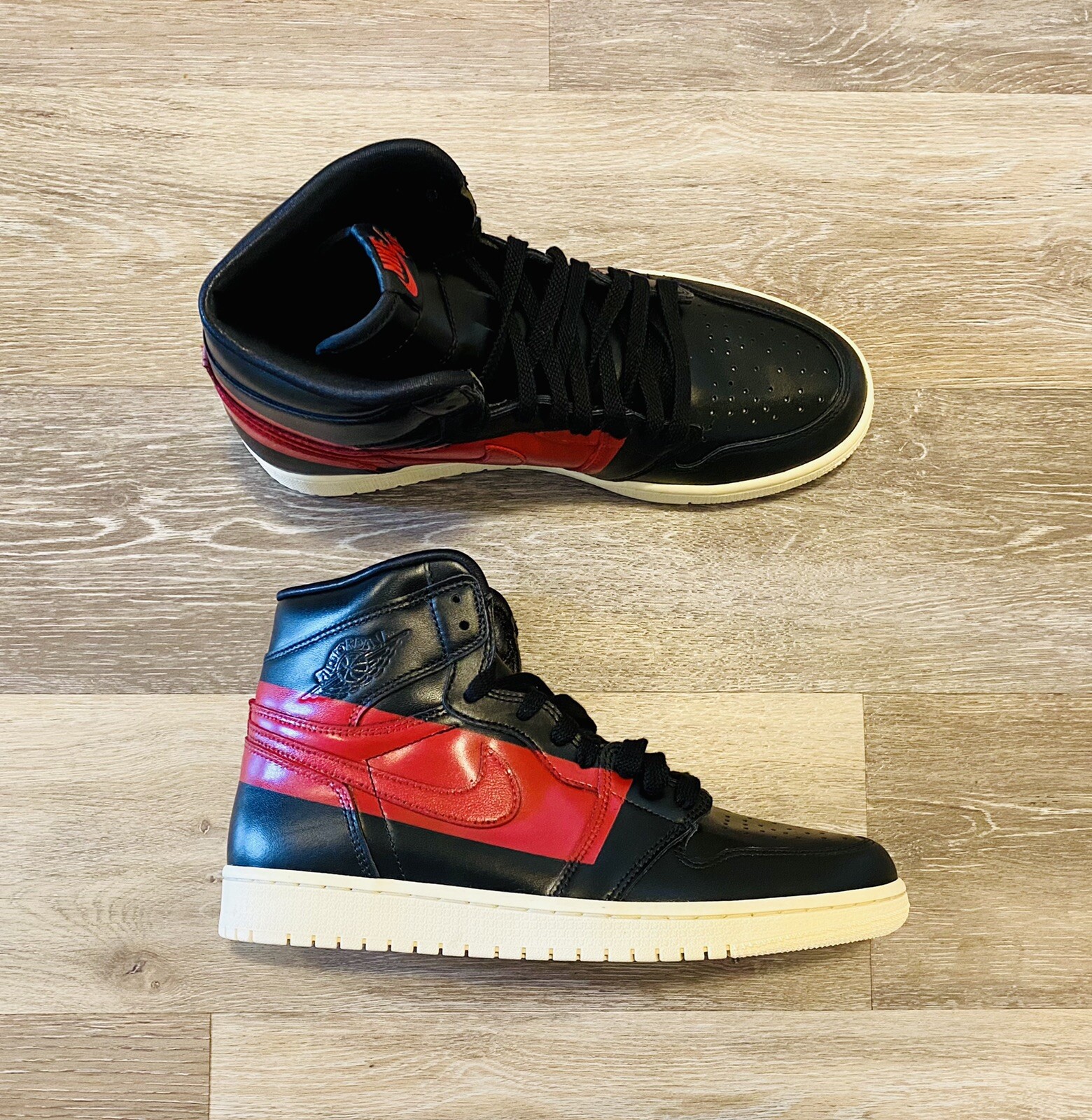 Nike Air Jordan 1 Retro High Defiant 'Couture' Black Red Nike Air Jordan 1 Retro High Defiant 'Couture' Black Red