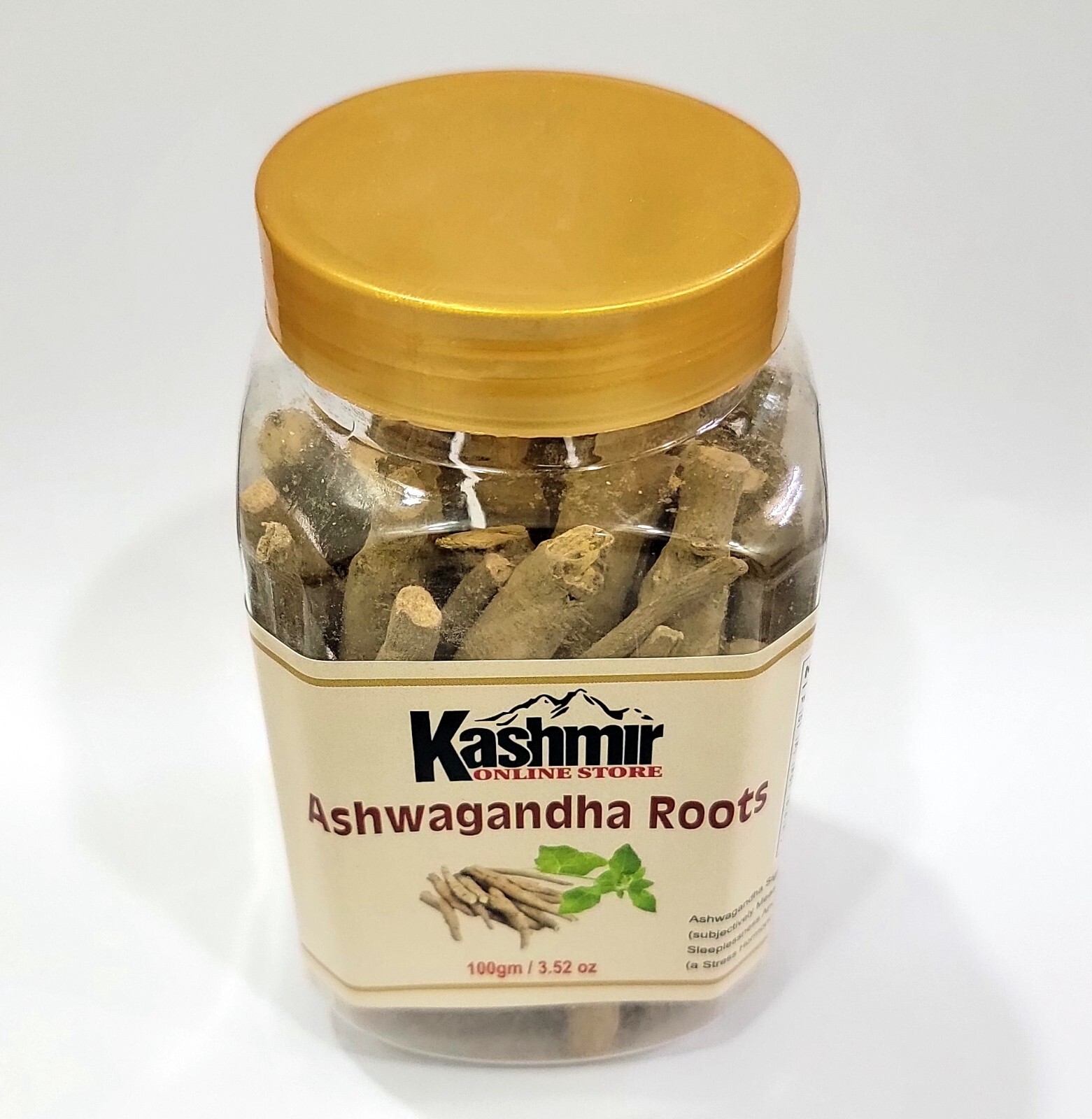Ashwagandha roots 100g – Organic Root for Stress, Strength