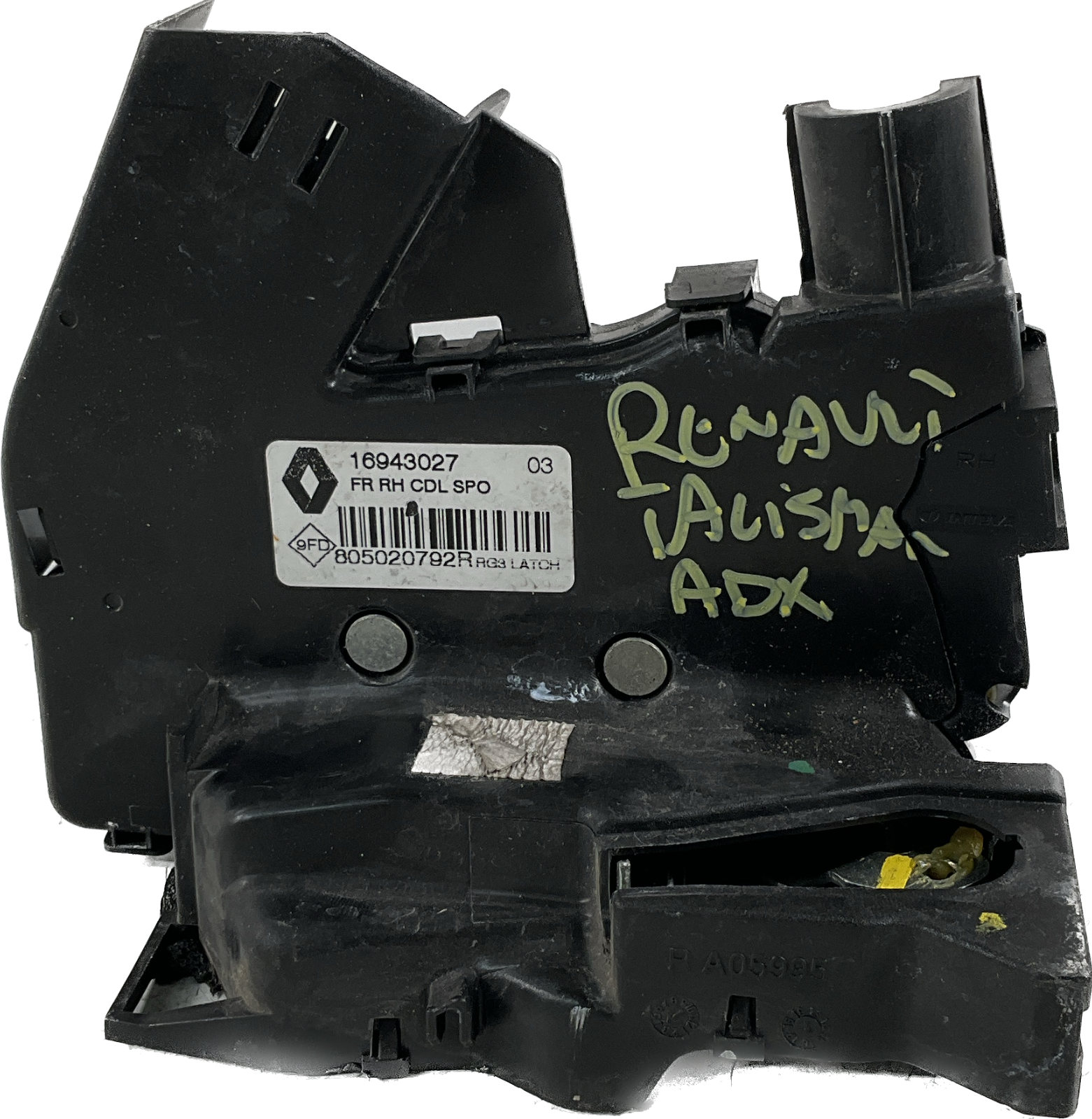 Serratura porta anteriore destra per RENAULT TALISMAN 2016 codice: 805020792r