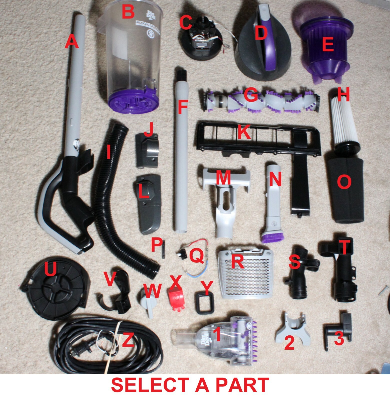 Dirt Devil Vacuum Parts | Vacuumparts