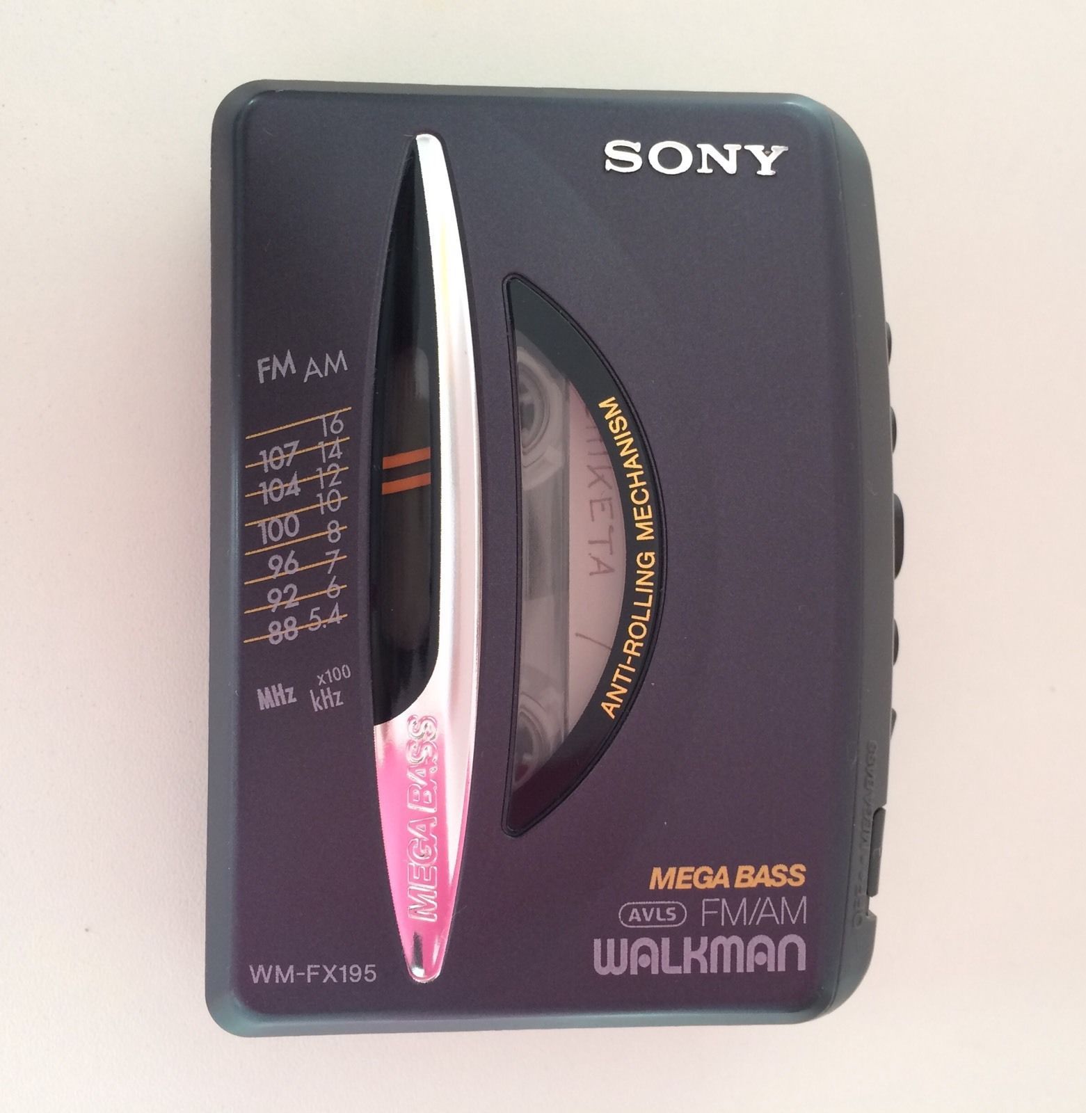 Sony Personal Cassette Players