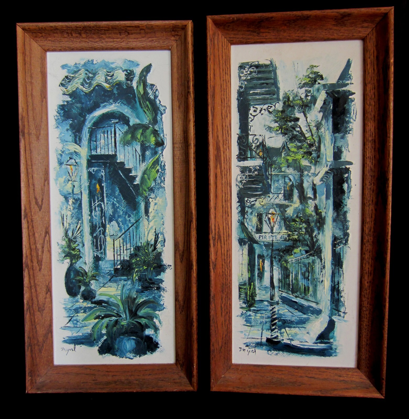 Paintings New Orleans French Quarter Scenes