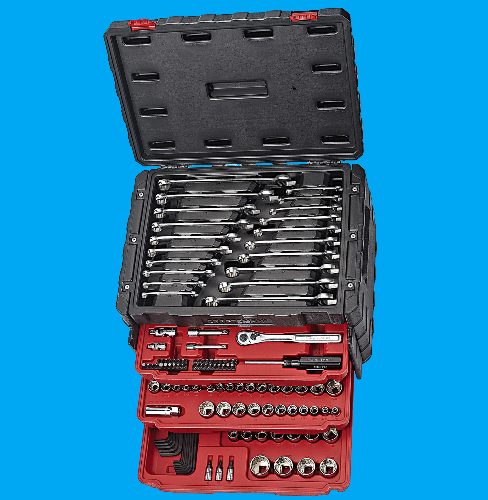 Craftsman 276pc Piece Mechanic's Tool Box Set Standard & Metric 150