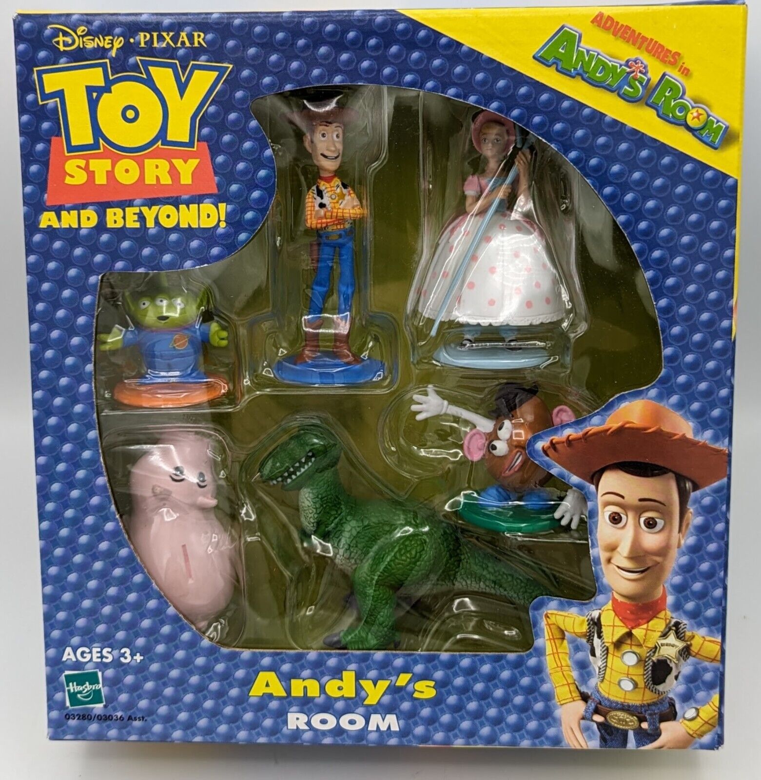 Toy Story And Beyond Andy's Room playset in sealed box w/Woody, Alien, Rex, Ham Toy Story And Beyond Andy's Room playset in sealed box w/Woody, Alien, Rex, Ham