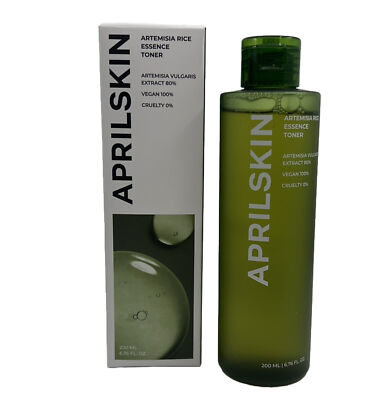 APRILSKIN Artemisia Rice Essence Toner 200ml New Vegan Healthy Skin Daily Care