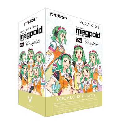 Internet VOCALOID 4 Library Megpoid V4 Complete From Japan New