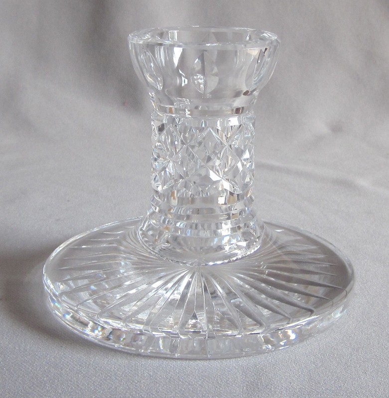 Single Light Candlestick Waterford Crystal Giftware Collection 3 5/8