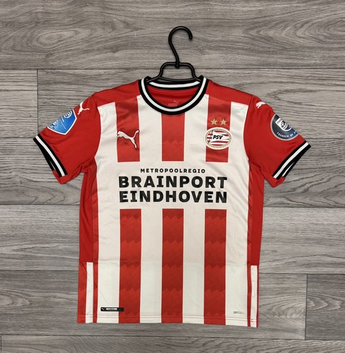 ウェア 96-97 PSV / soccer game shirt 1996-97 PSV Home Shirt - 6/10 - (M)