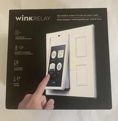 Wink Relay - An Entire Smart Home On Your Wall. Wi-Fi, Bluetooth & Zig bee