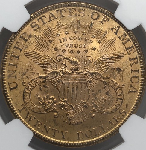 1895 MS 63 20$ Gold Liberty coin
