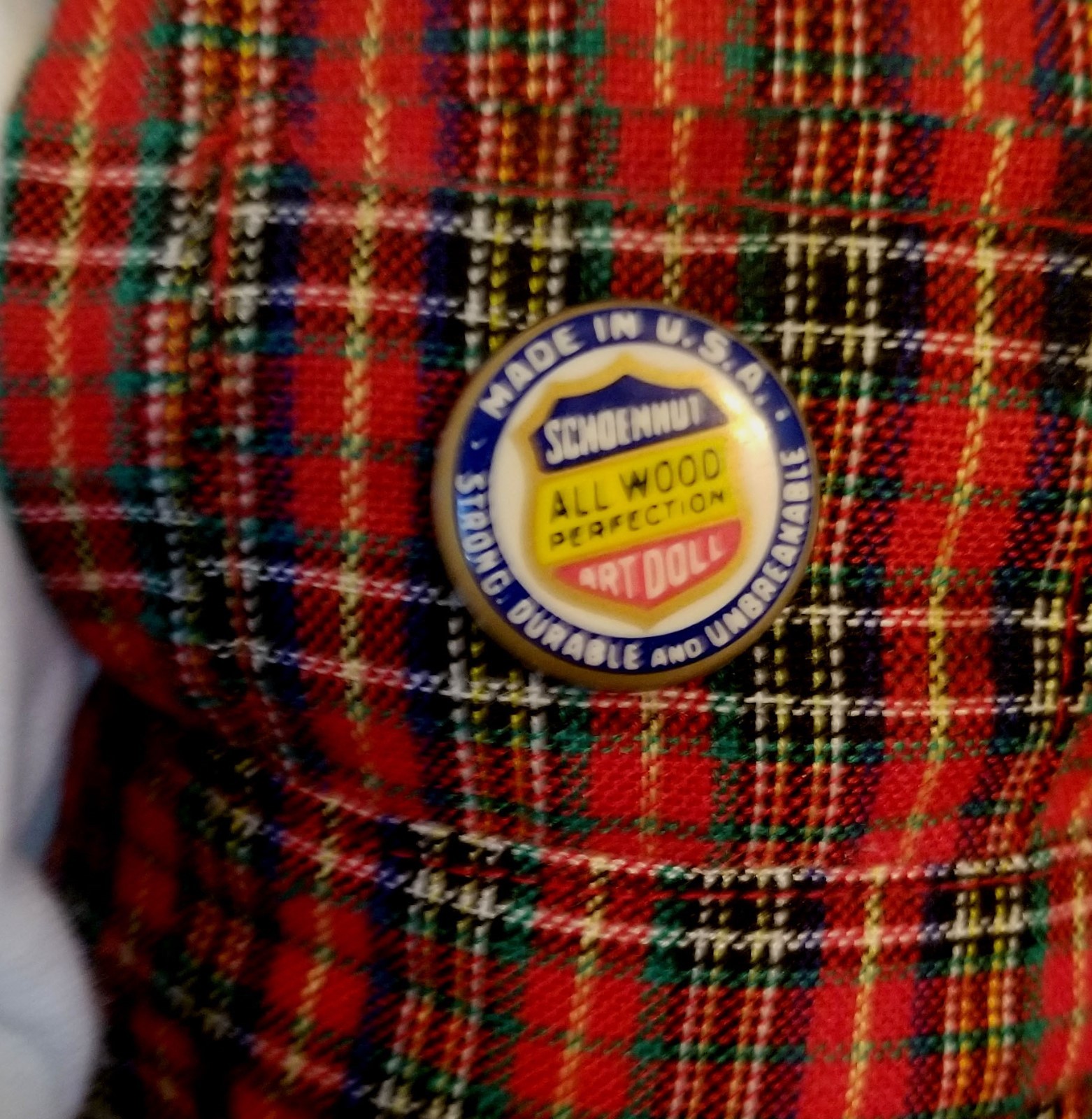 17 INCH SCHOENHUT WOODEN DOLL