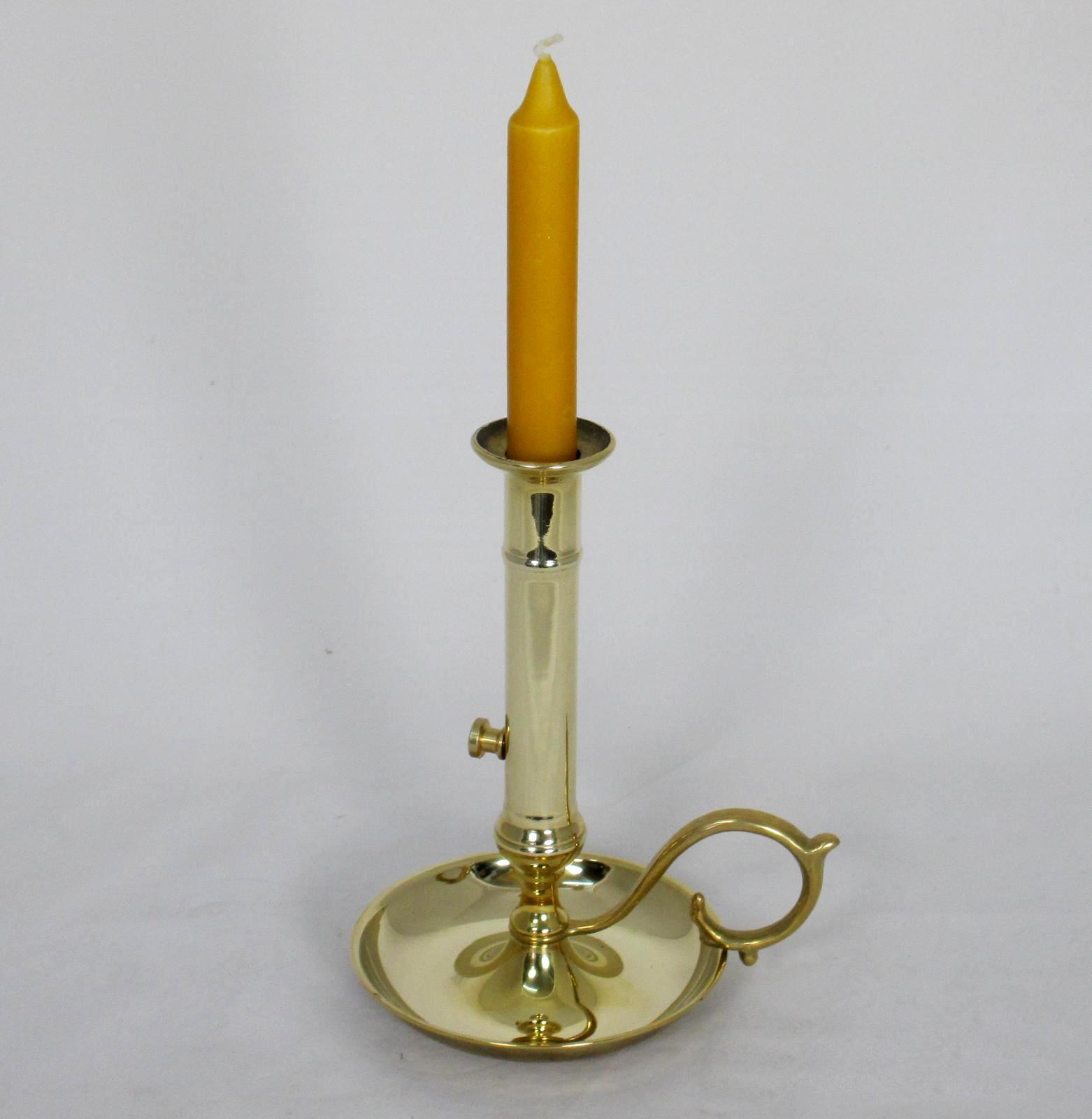 Kerzenleuchter Messing Tisch-Leuchter Gründerzeit Biedermeier