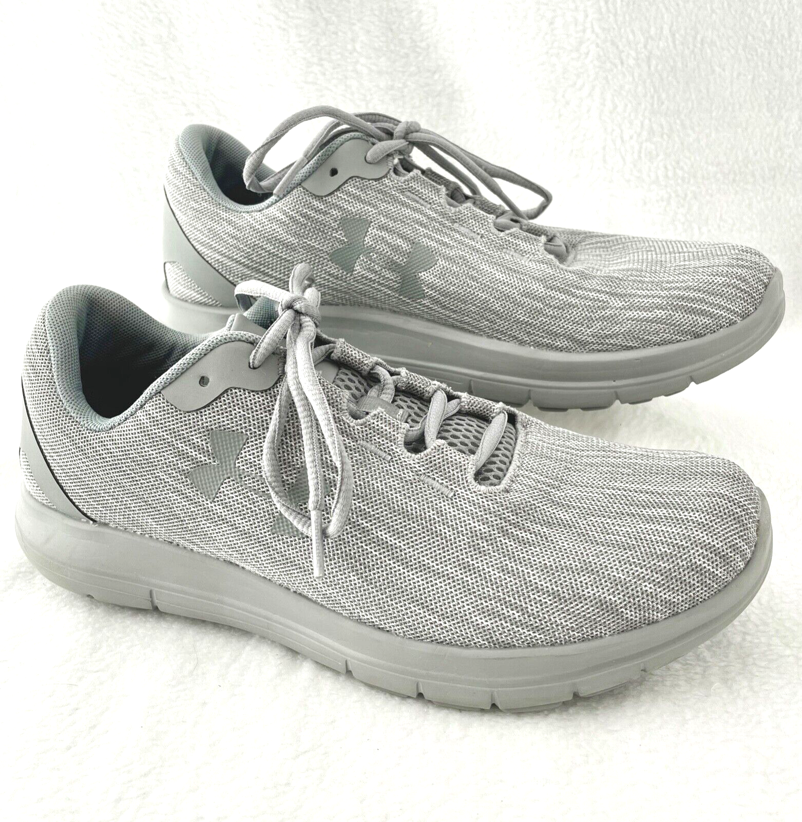 Under Armour Remix Gray Running Athletic Shoes Sneakers Mens