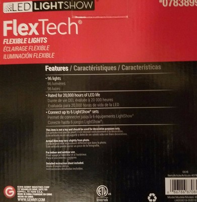 Gemmy LightShow 96-Count 10-ft Constant Red LED Flex Christmas Rope Lights