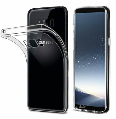 For Samsung Galaxy Galaxy  S8 /  S8 Plus Shockproof Clear Silicone Case Cover