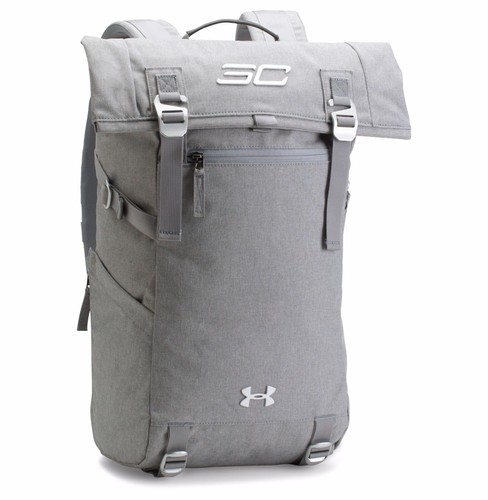

Новый мужской рюкзак UA Under Armour SC30 Signature Rolltop — 1300225-013 — серый, Grey heather
