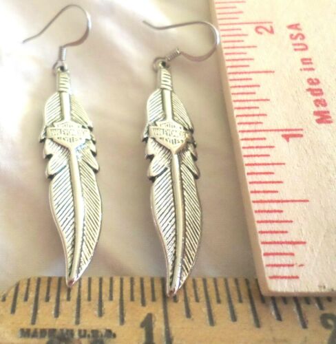 vintage Harley earrings HD motorcycle collectible biker chick lady rider jewelry