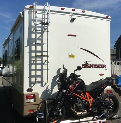 motorhome bike cover