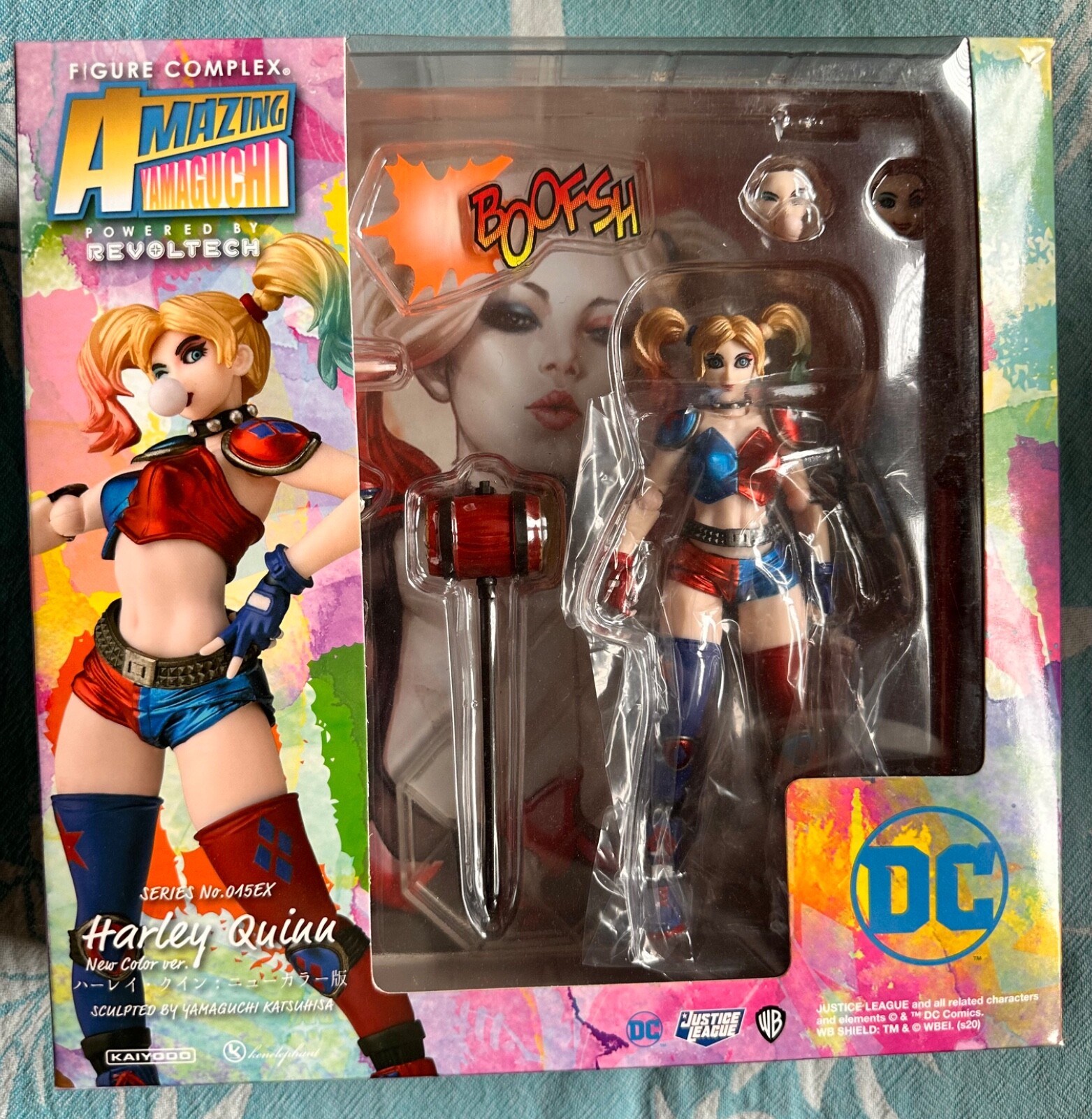 Revoltech Harley Quinn Amazing Yamaguchi No. 015EX New Color