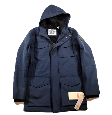 Levi's four pocket hooded jacket outlet