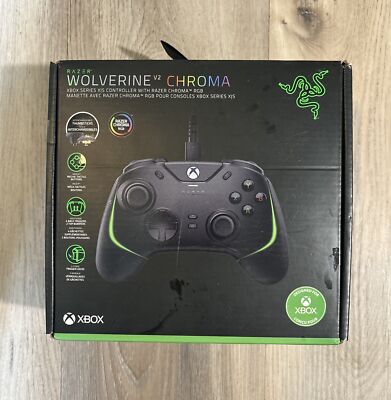 Razer Wolverine V2 Chroma Xbox Series X/S Controller With Razor Chroma RGB