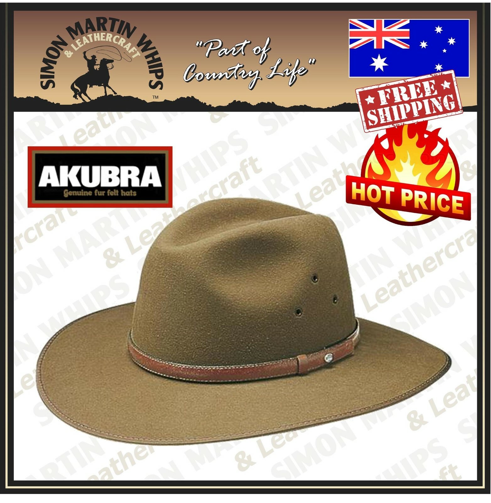 Шляпа Akubra COOBER PEDY - Australian 