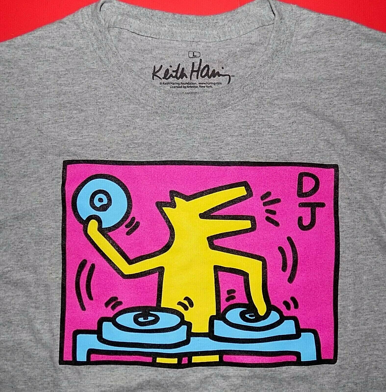 Футболка Official Keith Haring DJ Dog 