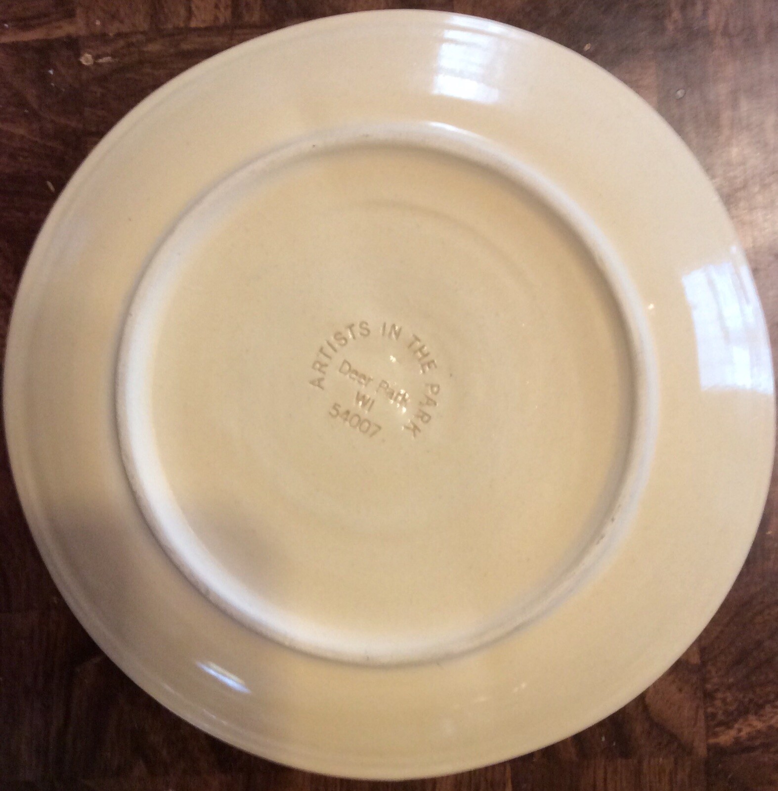 Watt Pottery Collectors Assn. Commerative Devided Dish 1998