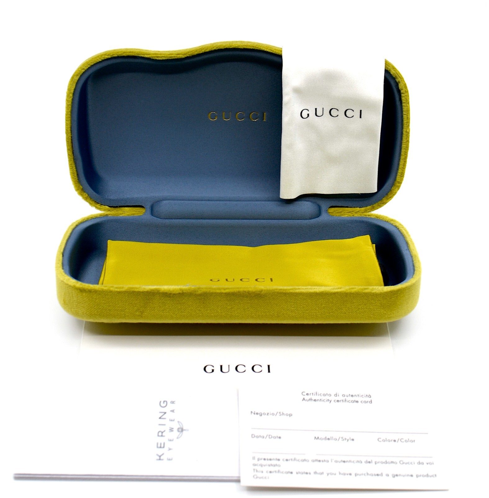 Pre-owned Gucci Gg0811s 001 Black Grey Women's Authentic Sunglasses 53-21-145 In Gray