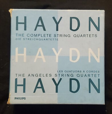 Joseph Haydn The Complete String Quartets - 2000 Philips 21 CD set w book - good