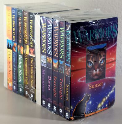 Warriors シリーズ 全12冊セット Warrior Cats Volume 1 to 12 Books Collection Set (The