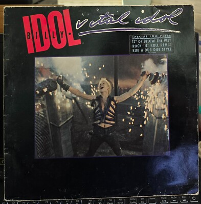 Billy Idol - Vital Idol - Chrysalis Record - CUX 1502 - UK import