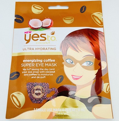 Yes To Coconut Energizing Coffee Super Eye Mask Ultra Hydrating Dry Skin