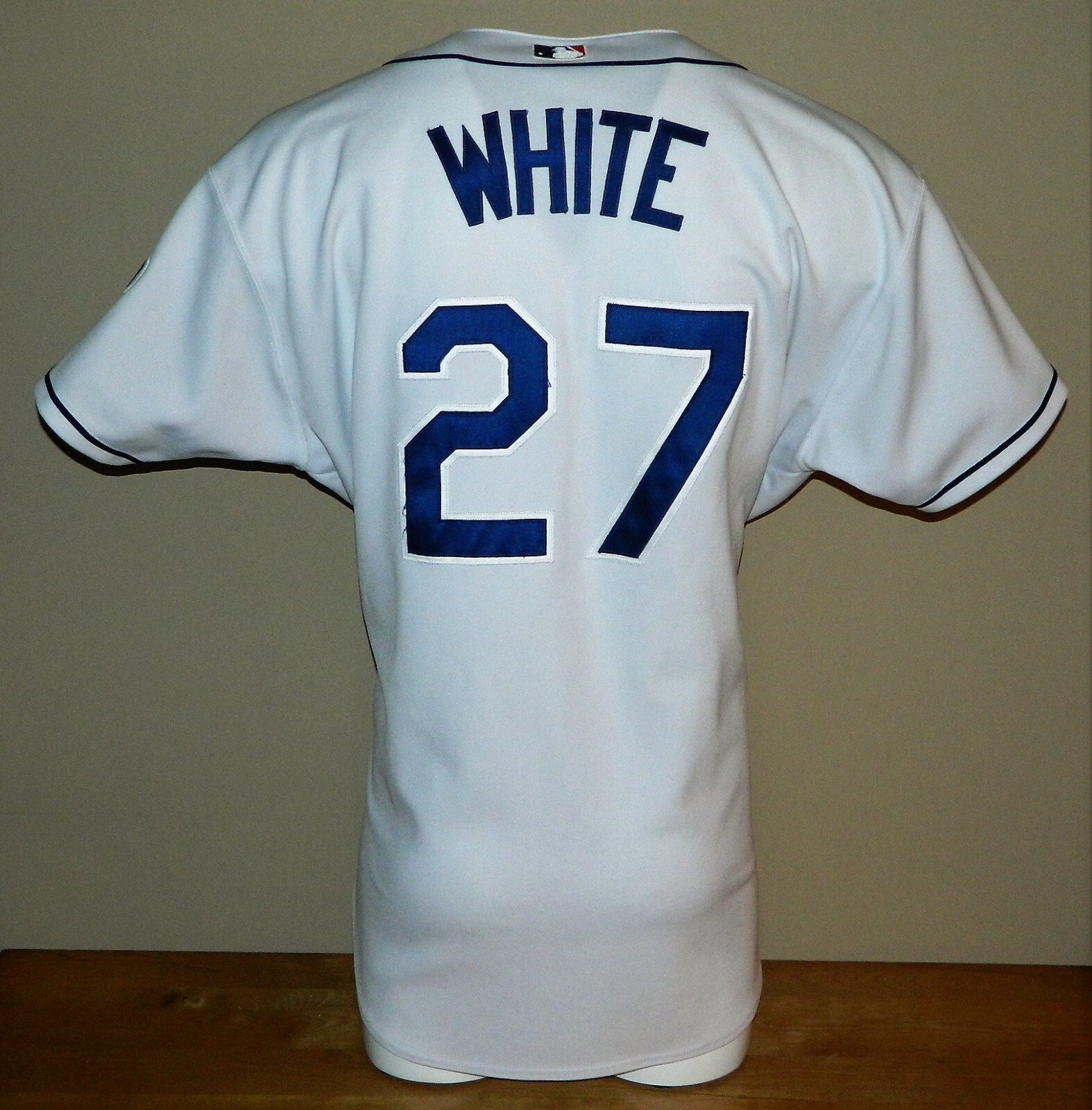 2003 Rondell White Game Worn San Diego Padres Home Jersey #27 - Russell