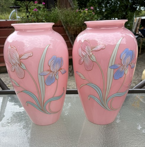 工芸品 Japanese Vintage Pink Aurora Glass Vase il_fullxfull.3980053803_qeeu.jpg